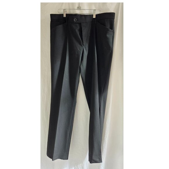Alberto Pants Men's 39 x 30.5 Ceramica Dress Pants Black - Picture 7 of 12